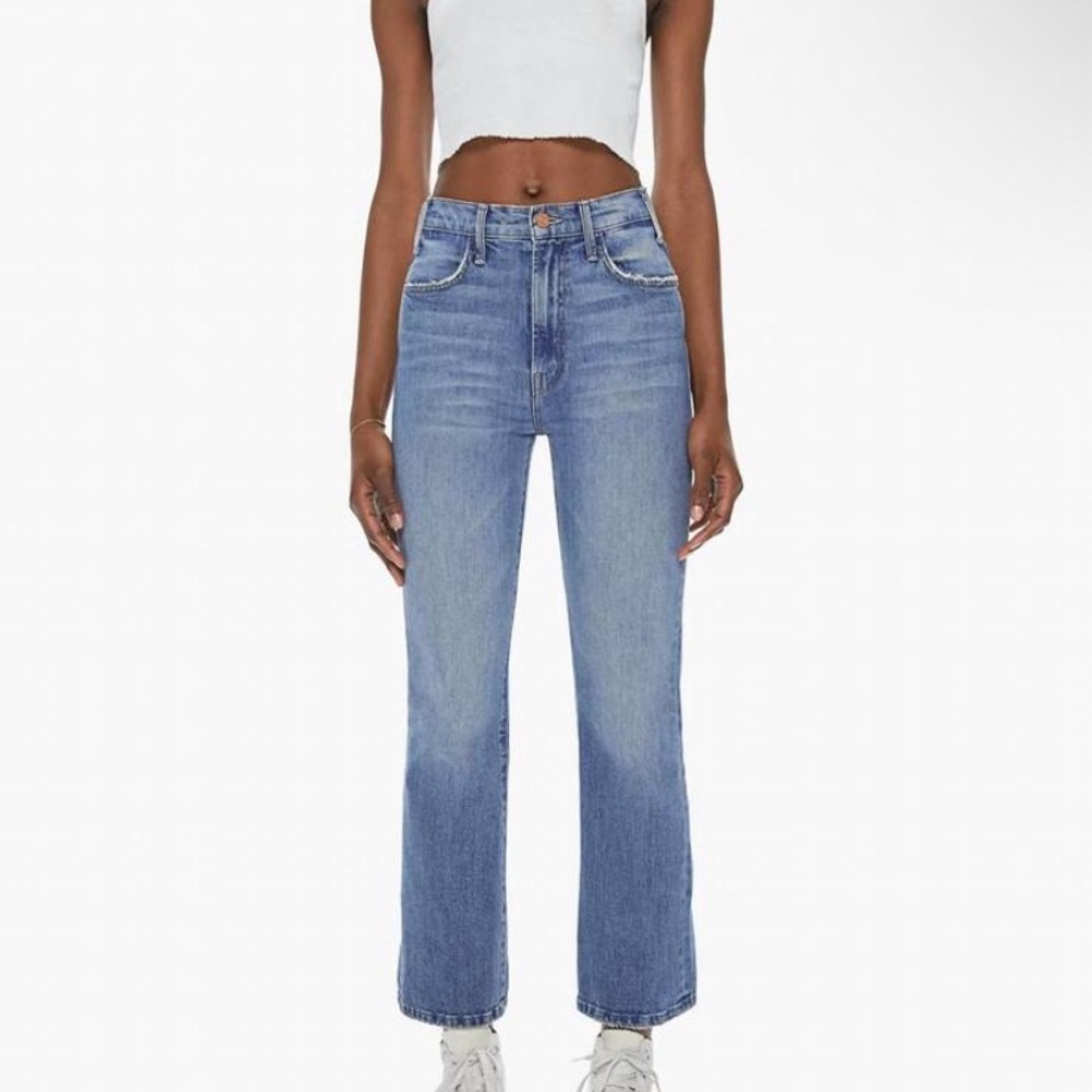 MOTHER The Hustler Ankle Jeans in Scenic Route
